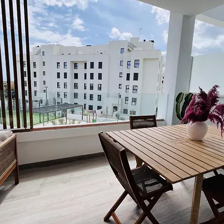 Luxury álamos Garden Con Parking
